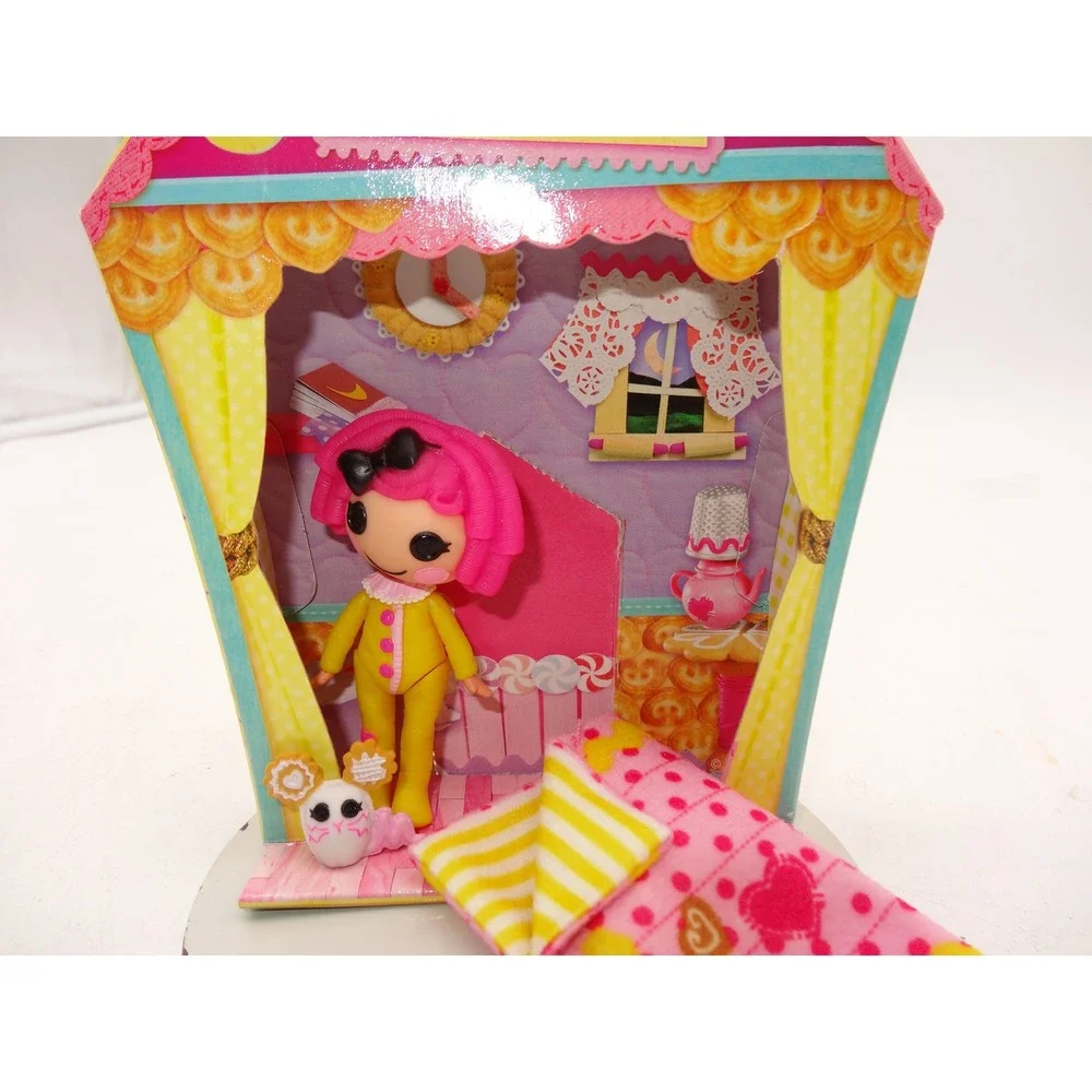 Mini Lalaloopsy Doll Playset Crumbs Sugar Cookie Bedroom House MGA Entertainment